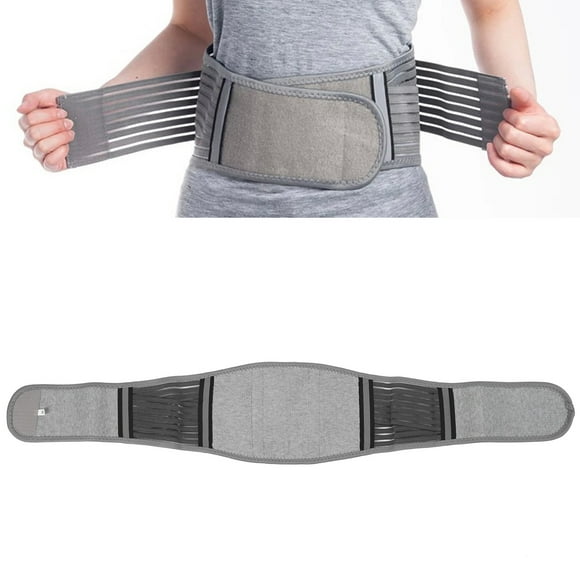 Herwey Bretelles Dorsales, Ceinture de Soutien Lombaire, Ceinture de Soutien Lombaire Réglable Confortable et Respirante Bretelles Dorsales pour les Hommes Femmes