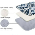 thumbnail image 6 of Bohemian Style 243 Non-Slip Memory Foam Bath Rug: Absorbent, Quick-Dry, Machine Washable, Soft & Comfortable - S, 6 of 7