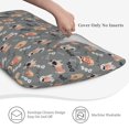 thumbnail image 4 of Disketp Bulldog Pillowcase, Queen Size Pillow Cases for Bedroom,Office,Sofa, Pillow Cover with Envelope Closure - 20x36in, 4 of 7