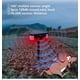 thumbnail image 2 of Alarma de Sensor de movimiento Solar para exteriores, Detector de movimiento 360 mejorado y lámpara de sirena ruidosa de 129db, luz estroboscópica de 4 modos de trabajo con control remoto, 2 of 5