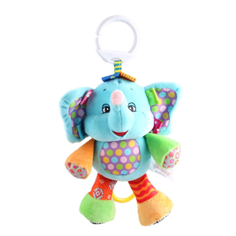 Valinks Jollybaby Cute Pull & Play Melody Musical Plush Stuffed Animal Baby Infant Comfort Crib
