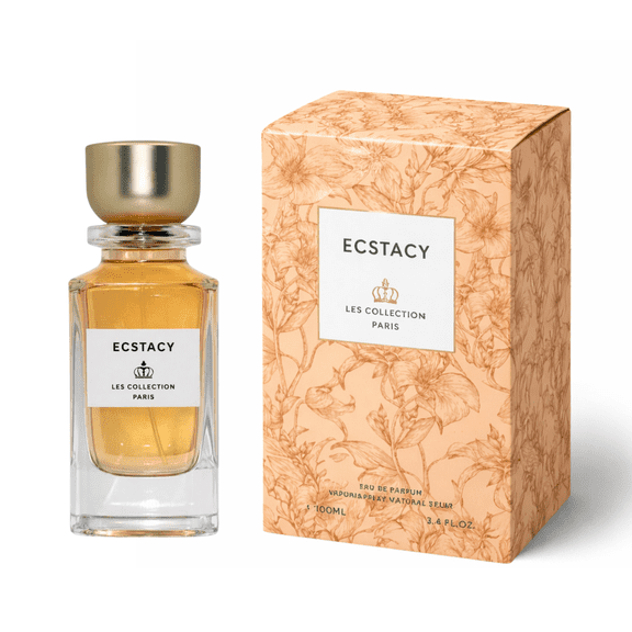 Jean Rish Ecstasy Perfume for Women Eau De Parfum, Long-Lasting Luxury Fragrance, Made In USA - Vanilla, Lavender, Cacao - 100ml / 3.4 oz