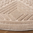 thumbnail image 3 of SAFAVIEH Selena Deitra Geometric Area Rug, Beige, 6'7" x 6'7" Round, 3 of 10