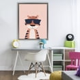 thumbnail image 3 of Stupell Industries Contemporary Cool Tiger in Sunglasses Gray Floating Frame Canvas Art, 25 x 31, by Rachel Nieman, 3 of 8