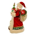 thumbnail image 4 of Kurt Adler Fabriché Musical 12 Days Of Christmas Santa, 10.5", 4 of 4