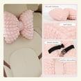 thumbnail image 4 of AUDeals Car Bow Pillow Cute Headrest Pillow with Bowknot Soft Neck Cushion for Driving, Travel Kawaii Car Accessories & Home Decor, 4 of 7