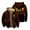 Brown, variant on Jey Uso The Real Chief Merch Zipper Hoodies Women Men Jacket Parkas Long Sleeve Casual Streetwear Coat