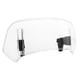 thumbnail image 1 of Accesorios de extensión para parabrisas de motocicleta, deflector de viento ajustable Blanco, 1 of 8
