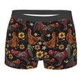 thumbnail image 5 of Uemuo Sunflower Rooster Pattern Men's Boxer Briefs,Trunk Anti-Chafing,Comfortable, Durable, and Stylish Underwear-Large, 5 of 9