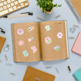 thumbnail image 3 of 35pcs Cute Stickers Motivational Stickers Flower Stickers for Laptops Notebooks Suitcases, 3 of 9