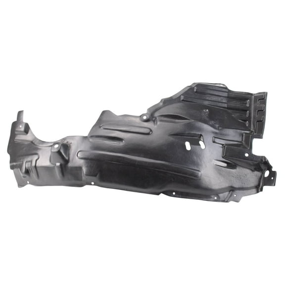 TRQ Front Left Rearward Inner Fender Liner Black Drivers Side Fits Select 2003-2004 INFINITI G35 IN1250109