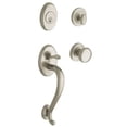 thumbnail image 4 of Baldwin Logan Single Cylinder Handleset with Interior Knob and Sectional Trim, 4 of 7