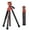 Flame Orange / Slate Gray, variant on Fotopro 60" Carbon Fiber Tripod with Ball Head, 1.7 lbs Ultralight Travel Tripod for Camera DSLR, Max Load 22lbs, X-Aircross 3 Lite, Slate Gray