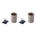 thumbnail image 4 of serony 2Pcs/set Wall-mounted Toothbrush Holder Organizer Toothbrush Holder Organizer Environment-friendly Environment-friendly Plastic Toothpaste Wash Cup Mug Coffee 2Set, 4 of 6