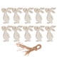 thumbnail image 2 of Pascua 10 Uds Adornos De Animales De Madera Forma De Conejito Adorno Colgante Decoraciones De Pascua, 2 of 7