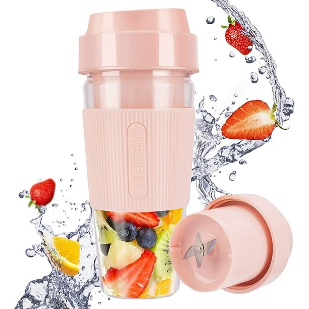 Portable Blender Bouteille,USB Rechargeable Mini Mixeur Blender