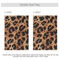 thumbnail image 4 of Yayeee Garden Flag 12" x 18" Double Sided Outdoor Yard Lawn Holiday Decorations, Leopard Pattern, 4 of 6