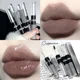 thumbnail image 4 of Matte Lip Glaze Double Head Mirror Lipstick Moisturizing Water Gloss Dark Raincoat Solid Color Non-stick Cup Korea Lip Makeup, 4 of 5