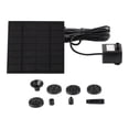 thumbnail image 1 of Bomba de fuente de agua solar DIY de 1,5 W con 6 boquillas para acuario de pecera al aire libre Ehuebsd Para estrenar, 1 of 5