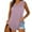 Pink, variant on USSUMA Workout Tops for Women Womens Tank Tops Sleeveless V Neck Camisole Cold Shoulder Loose Fit Casual Printed Elegant Tee Breathable T-Shirt Work Black Tax Free Weekend Tank Top for Women S