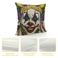 thumbnail image 4 of PHYHOO Mardi Gras Please Throw Pillow Covers, Masquerade Mask Bead Holiday Cushion Case Decoration for Sofa Couch, 4 of 5