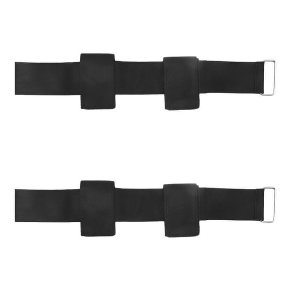 2Pcs Dumbbell Foot Straps Leg Extensions for Weight Lifting Workout Home Gym