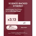 thumbnail image 6 of 4Well NAD Supplement 1400mg Supports Healthy Aging Complex with Nicotinamide Riboside, Collagen Peptides - Powerful NAD+ Formula for Cellular Energy (180 Capsules), 6 of 9