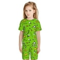 thumbnail image 6 of Fuzoiu Golf Sport Club Print Boys Girls Pjs Sleepwear,2 Piece Pajam,Comfy Pajama Shorts Sets,T-Shirt and Short Pajama Set For Kids-X-Large, 6 of 6