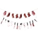 thumbnail image 1 of 2 sets Banner de sangre de Halloween Partes de sangre de mano rotas de mano rota cuchillos de sangre, 1 of 5