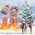 thumbnail image 2 of SUSUSU Women's Bow Winter Set, Decorated Hat Scarf Gloves, Three-Piece Cold Weather Wear, 2 of 6