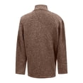 thumbnail image 5 of Men's Button Front Knit Jacket Long Sleeve Casual Outerwear Sweater Cardigan, 5 of 6