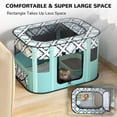thumbnail image 3 of Pet Playpen, YUWENUS Foldable Portable Dog Cat Playpens Exercise Kennel Tent, Removable Shade Cover, Indoor Outdoor Travel Camping Use, 3 of 8