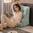 thumbnail image 4 of BKER Coussin de Lecture pour Lit et Repos en Forme d'Arc, Dossier Surélevé, Appuie-Tête en Forme, Coussin Moderne, Coussin de Soutien Inclinable, Utilisé pour Décorer Canapés, Lits et Fenêtres 45x55 cm, 4 of 4
