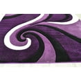 thumbnail image 4 of Planet Rugs Premium 3D Thick Abstract Indoor Area Rug 327 Purple 6'6''x9'2'', 4 of 10