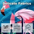 thumbnail image 3 of Flamingo Luxurious Velvet Throw Pillow Covers Set of 2 - 16x16, 18x18, 20x20 Inches - Unique Patterns - Ideal for Bed Pillow, Chair Pillow Covers, Throw Pillows for Various Occasions, 3 of 6