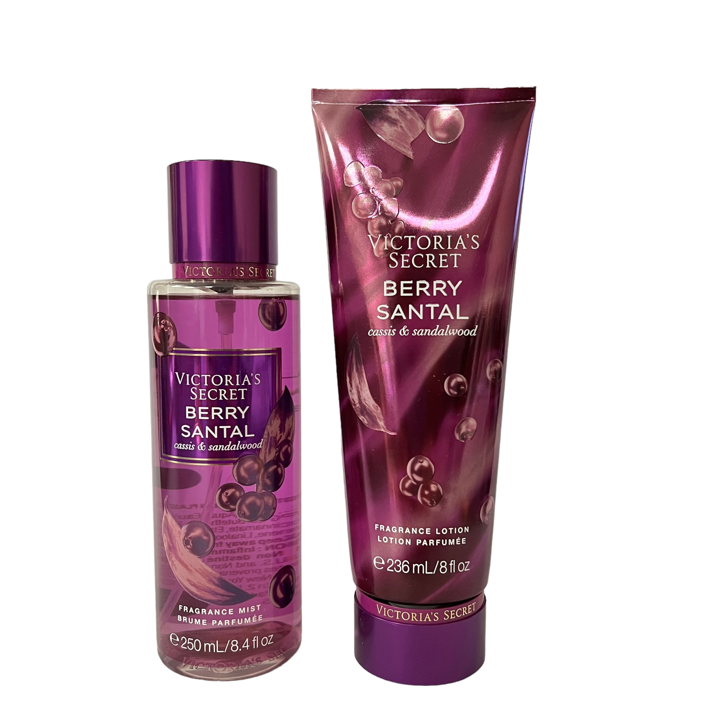 Victoria’s Secret Berry Santal Fragrance Mist & Body Lotion Set