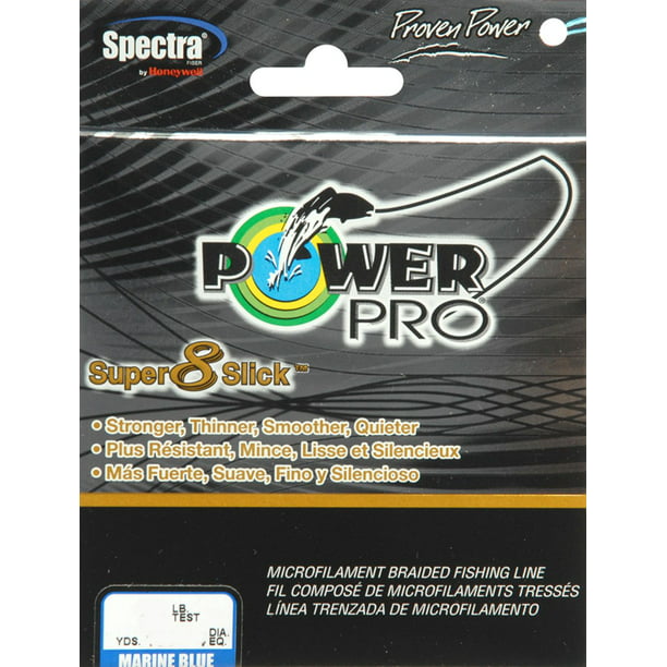 Power Pro Super 40Lb 300Yd Marine Bluee, 31100400300A - Walmart.com