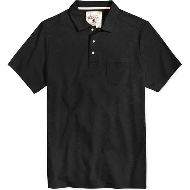 Tasso Elba - Polo de rugby para hombre, color negro, pequeño Tasso Elba polo, rugbi