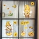 thumbnail image 4 of Dwarf Elderly Window Sticker Sunflower Flower Window Sticker Glass Sticker Self Adhesive Wall Sticker PVC, 4 of 6