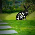thumbnail image 6 of Rabbit Silhouette Lawn Stakes Party Supplies Simulation Decorative Ornaments Garden Statues for Landscape DIY Project Farm Outdoor, 6 of 8
