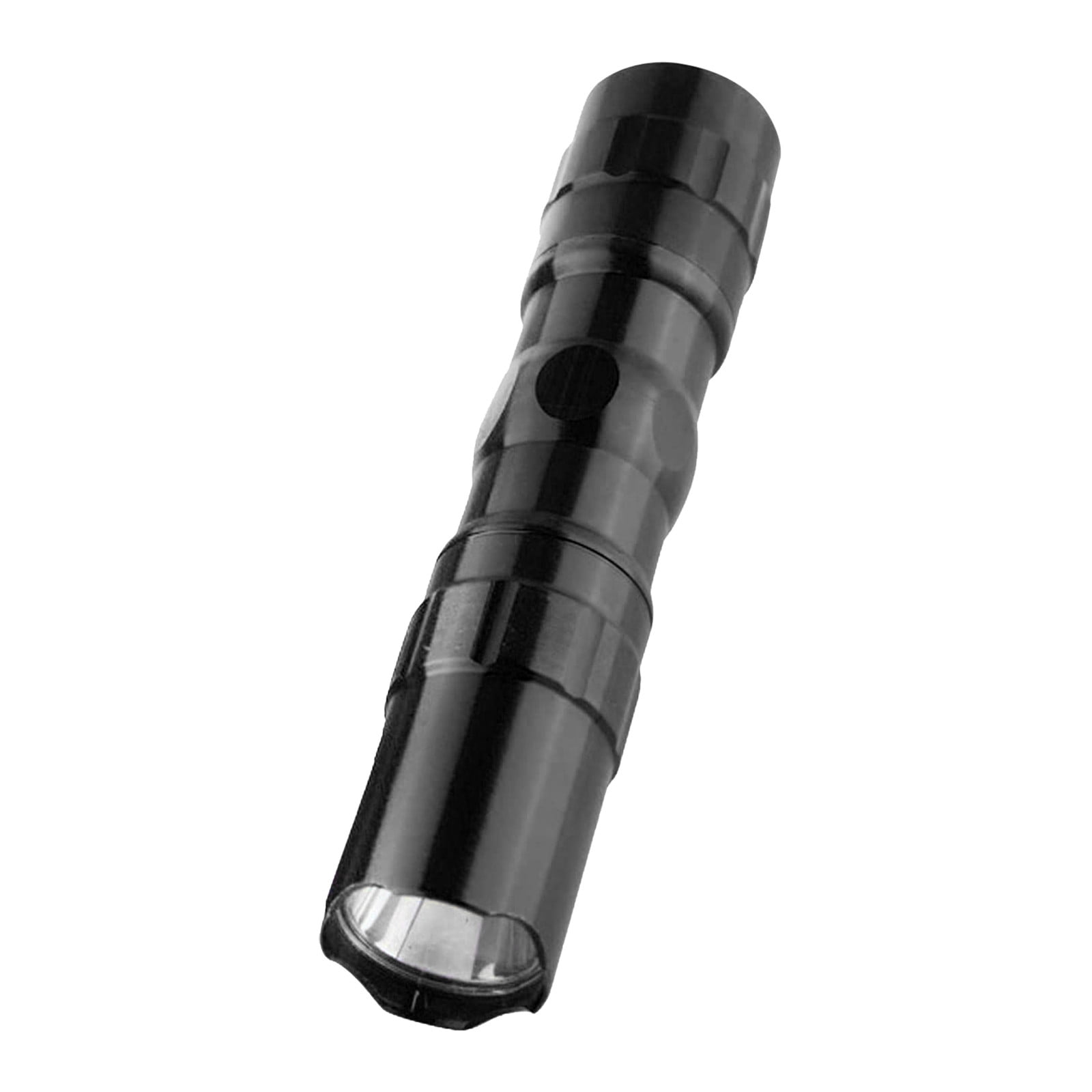 Aluminium Mini Flashlight 9 LED Pocket Torch Superbright BLACK 