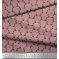 thumbnail image 4 of Soimoi Poly Georgette Fabric Cane Corso Dog Decor Fabric Printed Yard 52 Inch Wide, 4 of 5