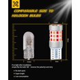 thumbnail image 4 of 194 LED Bulb YM E-Bright Yellow Red Light Toggle T10 168 2825 W5W 42SMD CANBUS LED Replacement Bulbs Error Free for Dome Map Door Courtesy Interior Car Lights,12V/ 24V,Pack of 4, 4 of 7
