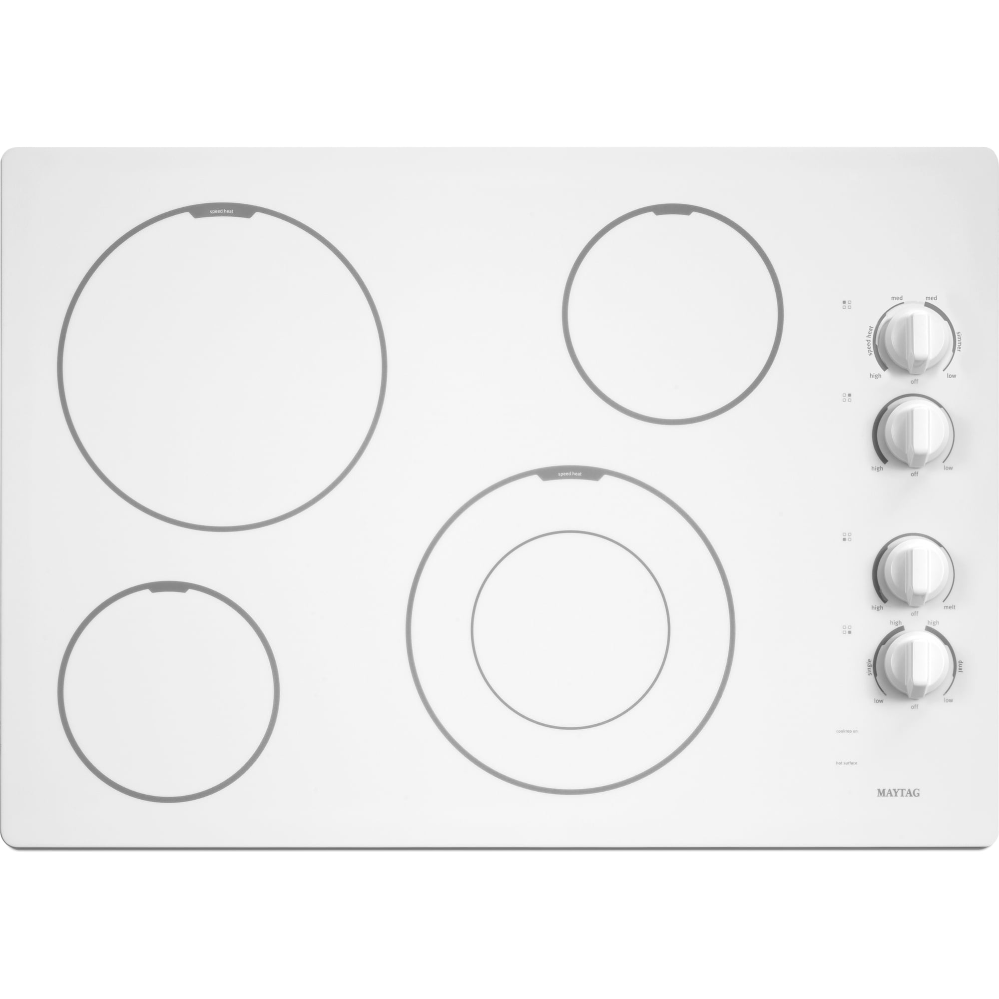 Maytag 30-inch Electric Cooktop with Speed Heat Element - Walmart.com
