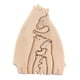 thumbnail image 2 of Adornos de animales de madera Abrazo Amor Estatuas y esculturas de madera Figura de animal de madera Estilo C, 2 of 9