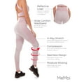 thumbnail image 3 of Wellfit Women's Seamless Shaping High-Waist Performance Leggings, 3 of 7