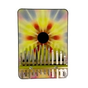 Schoenhut Personal Portable Tie Dye 12 Key Note Thumb Piano Finger - Convenient to Take With You - Musical Instrument Good for Beginners