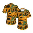 thumbnail image 3 of Goofa Sunflowers 7 Pattern Women's Slim-Fit Short-Sleeve V-Neck T-Shirt,Classic-Fit Short-Sleeve V-Neck T-Shirt-3X-Large, 3 of 5