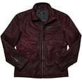 thumbnail image 5 of Pure Leather Slim Fit Lambskin Jacket Men - Classic Rider Casual Collar Style Jacket, 5 of 7