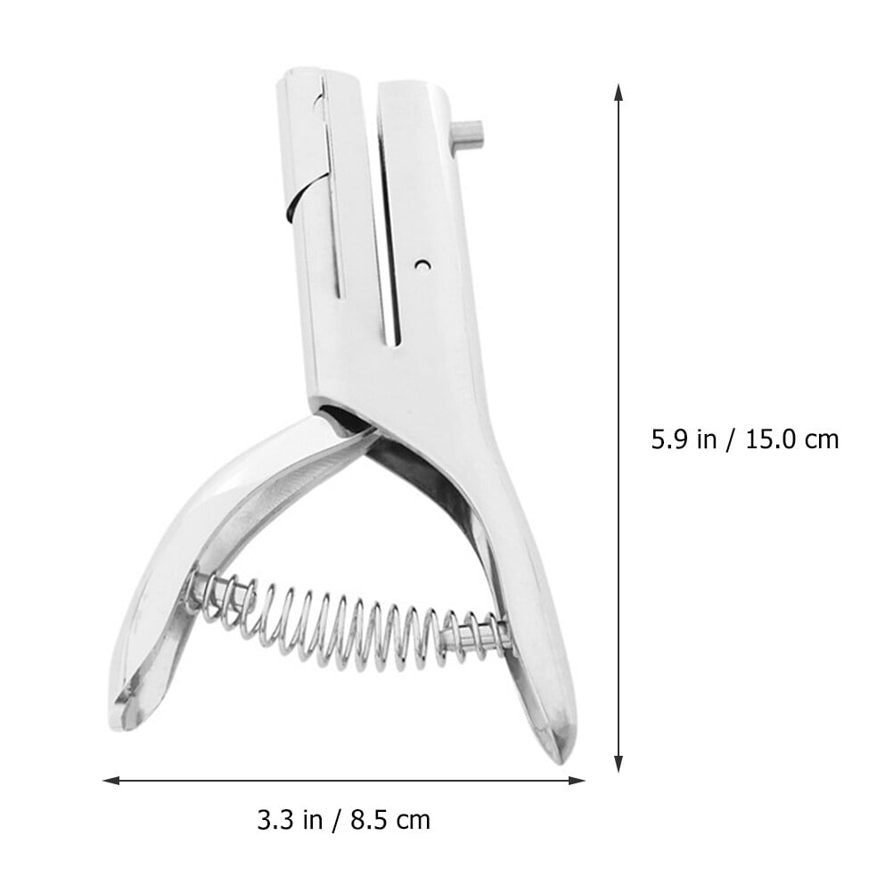 KW-trio Adjustable 6-Hole Desktop Punch Puncher for A4 A5 A6 B7 Dairy  Planner Organizer Six Ring Binder with 6 Sheet Capacity